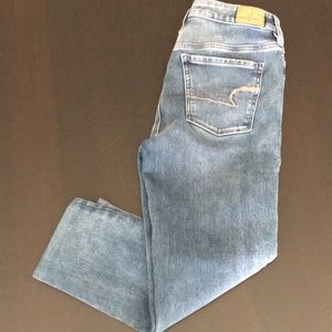 American Eagle Jeans made into capris